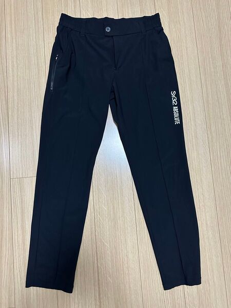 SY32 ABSOLUTE ゴルフパンツ ブラック XLサイズ