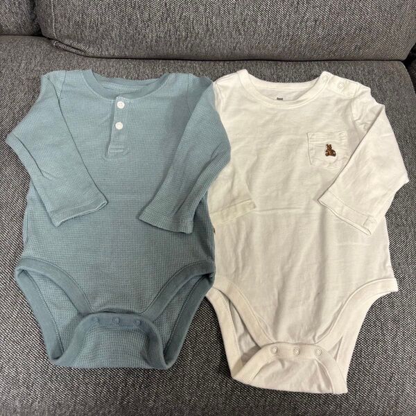GAP gapbaby ロンパース ベビー服 長袖ロンパース 6-12month 70cm