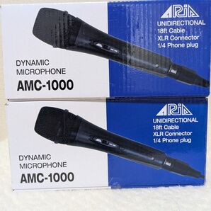 ダイナミックマイク 二本セット AMC-1000