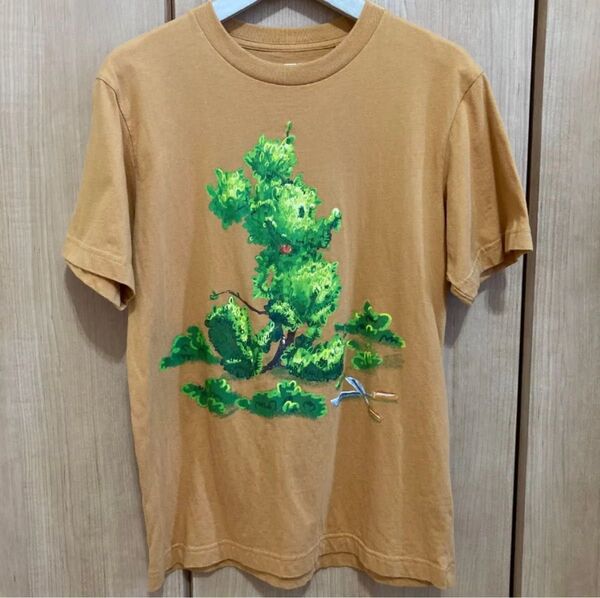 ミッキーマウス Tシャツ 半袖 UNIQLO ユニクロ ディズニー オレンジ プリントTシャツ スタンディングミッキー