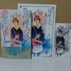 雨降りジウと恋の約束 野原滋 小冊子&ペーパー付き
