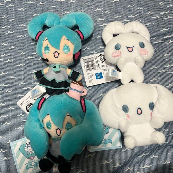 初音ミク×シナモロールミニぬいぐるみVol.6 全4種セット