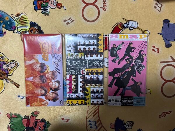 SMAP CD 3点セット Can't Stop!!-Loving-、俺たちに明日はある、君色思い 8センチCD