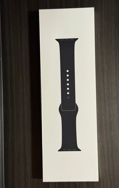 Apple Watch Band - 42mmケース用ブラックスポーツバンド - M/L