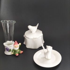 3個セット 花瓶 小物入れ アクセサリー置き