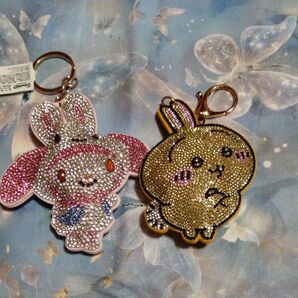キャラクター(^^)キーホルダー キラキラ かわいい 2個セット