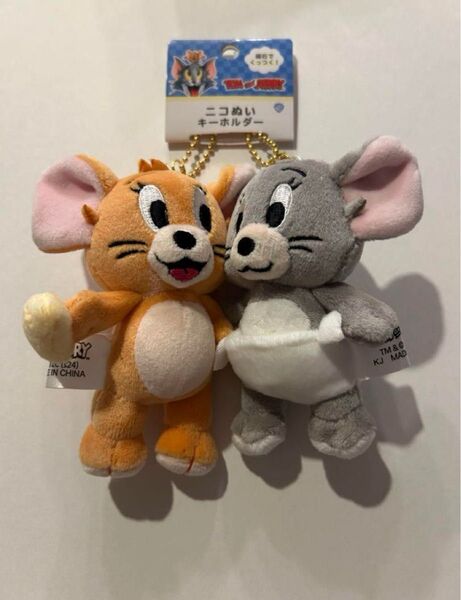 トムとジェリー ニコヌイキーホルダー ジェリーとタフィー