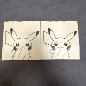 ポケモン ピカチュウ 紙袋2枚セット ユーハイムコラボ