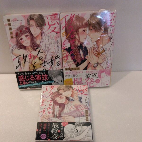 愛しいきみと、政略結婚 いじっぱり夫婦、初夜から子づくり始めます 全3巻 (Clair TLcomics) 神咲めぐみ/著