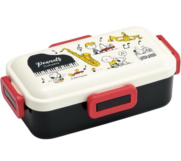 ★スヌーピー★抗菌食洗機対応ふわっとお弁当箱★530ml★オーケストラ★SNOOPY