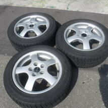 3BパサートVWフォルクスワーゲンBC70638ボルベットBORBET 7J 205/55 R16インチIG50アイスガード5スタッドレス3BAZMボーベットPCD112_画像1