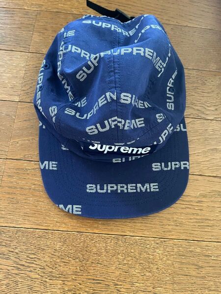 シュプリーム supreme Reflective Jacquard Camp Cap "Navy" CAP キャップ 帽子