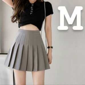 ミニスカート ハイウェスト Aライン 透けない プリーツ インナー付き 制服 プリーツスカート ミニ スカート オルチャン 韓国