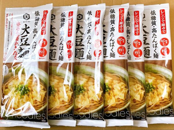 キッコーマン大豆麺 香る生姜かきたま1人前 6袋