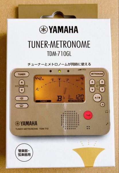 YAMAHA チューナーメトロノーム TDM-710GL 未使用
