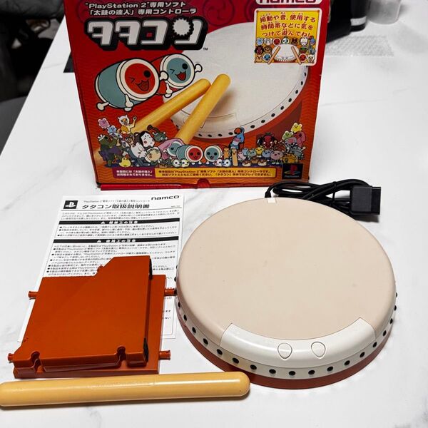 PlayStation2専用 タタコン(太鼓の達人 専用コントローラー)箱付き