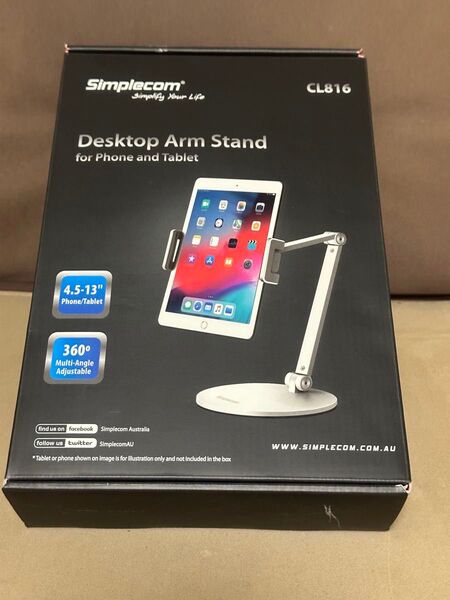 スマホ & タブレット ホルダー スタンド ホワイト コストコ CL816