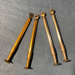 【Vanql ドイツメーカー】ビンテージ ボールペン ゴールド2 シルバー2 合計4本セット