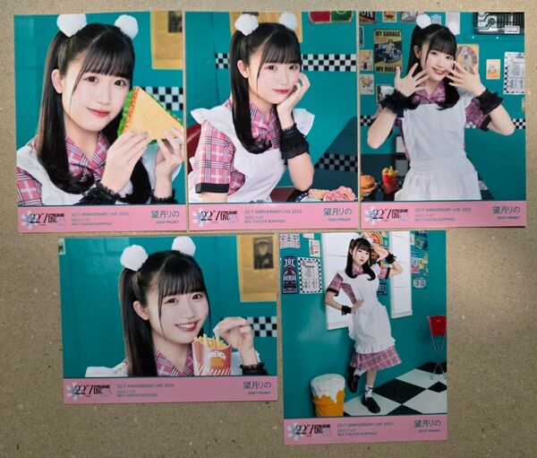 ナナニジ ナナブンノニジュウニ 22/7 ブロマイド 望月りの ダイナー