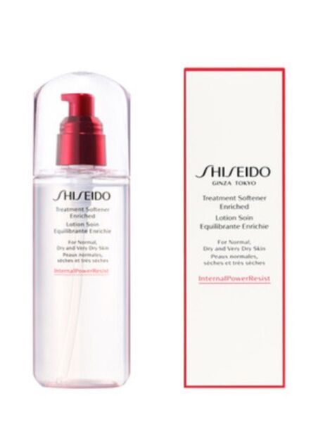 新品 SHISEIDO トリートメントソフナー エンリッチド2本 30×2 60ml 化粧水