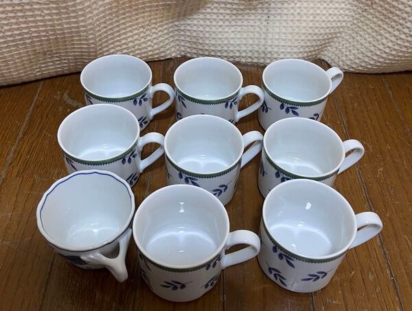 villeroy&boch 8カップ Blue Danube1カップセット
