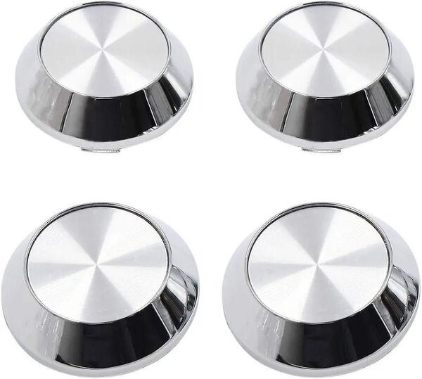 ホイールセンター ハブキャップ プロテクター 4個 タイヤ 65mm シルバー