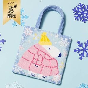 おかいものSNOOPY限定 FEILERフラットミニトート フェイラー
