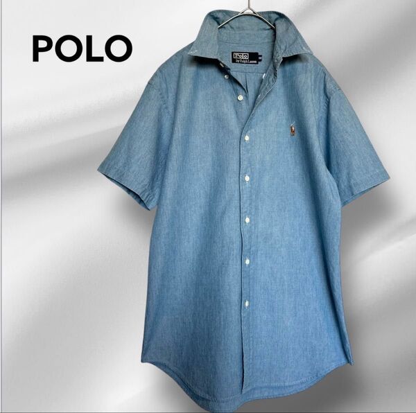 POLO by Ralph Lauren デニム半袖シャツ 160サイズ