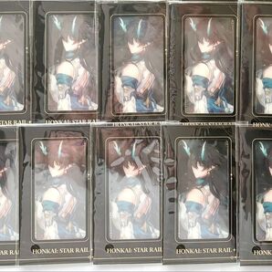 崩壊スターレイル スタレ 丹恒・飲月 フィルム風カード 10枚