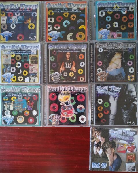 【CD】 SOULFUL THANGS VOL.1-10 レアソウル コンピ 完全セット 入手困難