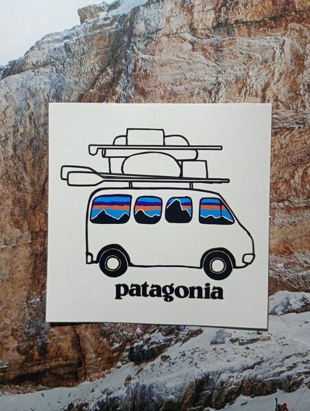 パタゴニア patagonia ステッカー☆サーフ☆ワゴンパタゴニアの正規品