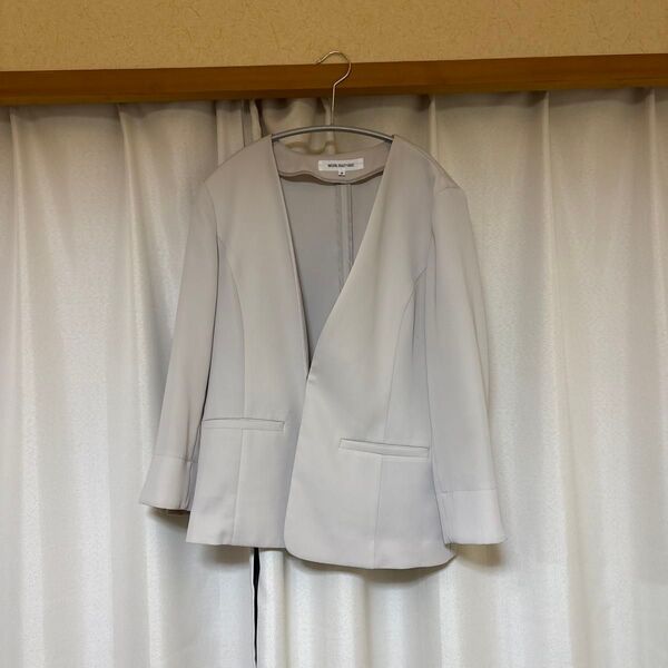 ノーカラージャケット NATURALBEAUTYBASIC
