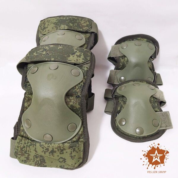 ロシア軍 6b51 ニーパッド エルボーパッド レプリカ セット 新品未使用