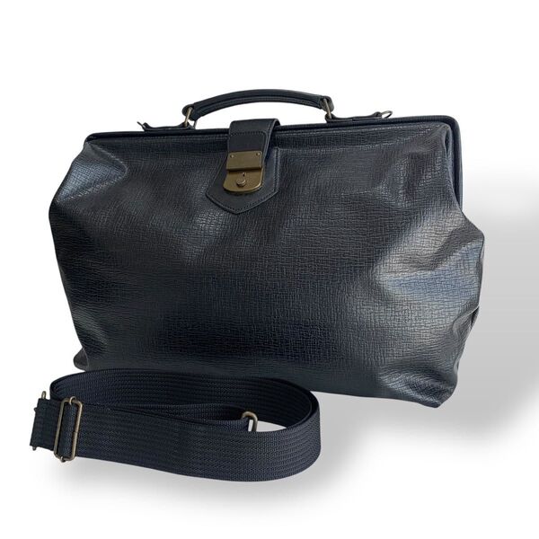 希少 極美品 ジャンポールゴルチエ Gaultier ビジネスバッグ ダレスバッグ ボストン レザー 2way A4 メンズ