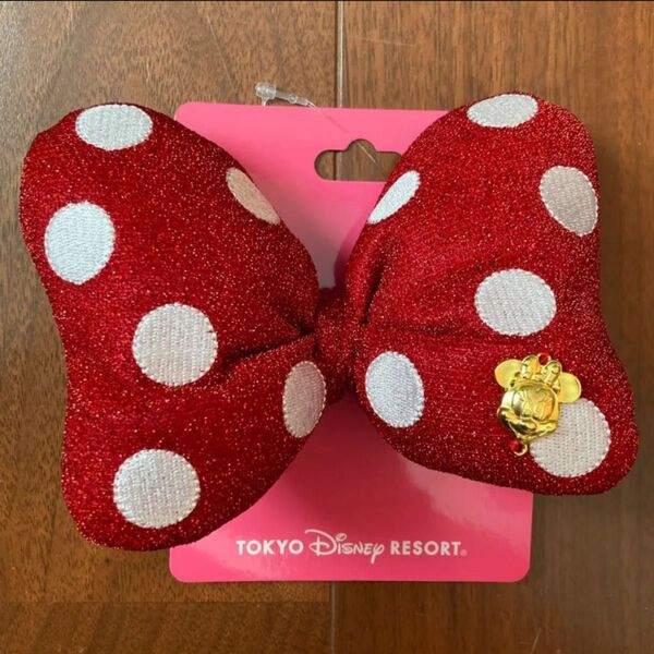 【*即購入OK*】ディズニー ランド シー ミニーちゃん ヘアゴム大 人気