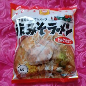 マルちゃん赤みそラーメン(とんこつ仕立て)バラ売り1袋(1食) 賞味期限2025.6.29