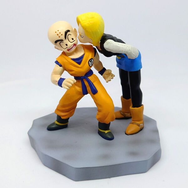 ドラゴンボール ドラカプ ドラゴンボールカプセル クリリン 18号 フィギュア 当時物 メガハウス