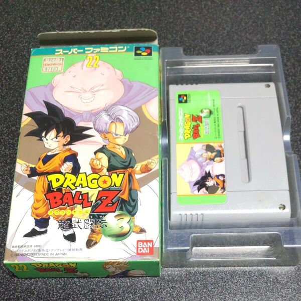 ドラゴンボールZ 超武闘伝3 スーパーファミコン ソフト 箱付き ジャンク品