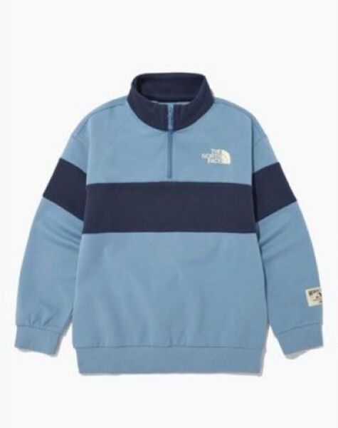 150 THENORTHFACE KIDS ハーフ ジップ トレーナー