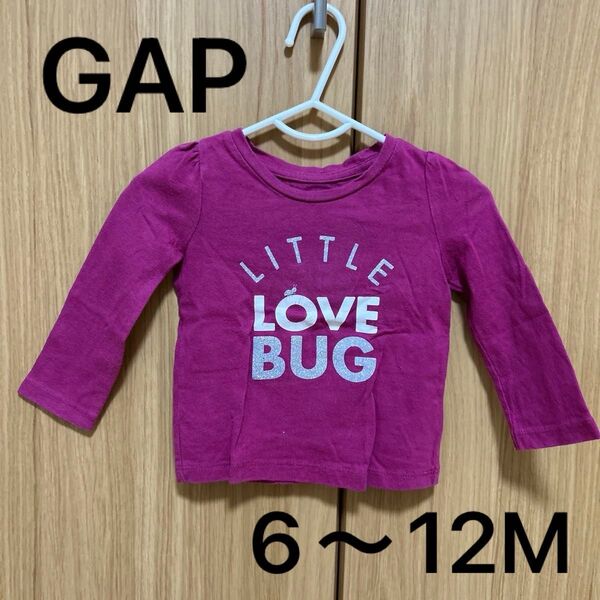 ロンT 長袖Tシャツ キッズ GAP 6〜12M