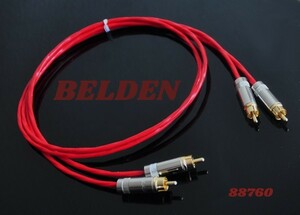 【BELDEN 】ベルデン88760／REAN/NEUTRIK NYS352G　約120ｃｍ×2本