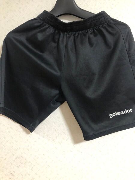 goleador ゴレアドール ブラック130 サッカーパンツ 練習着 トレーニングパンツ ランニング 黒 ユニフォーム