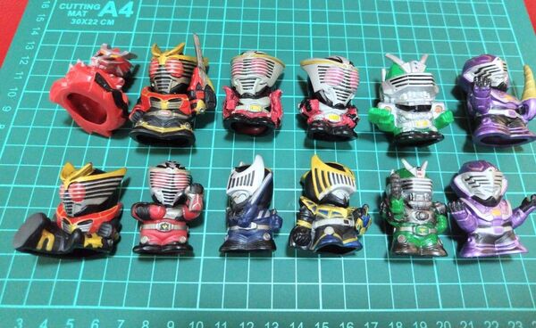 仮面ライダー龍騎 指人形 まとめ売り ソフビ
