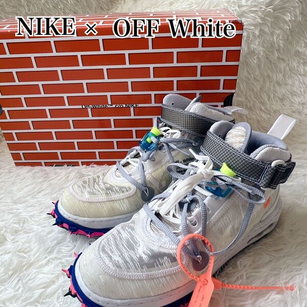 ☆美品★ ナイキ オフホワイト Air Force 1 Mid SP