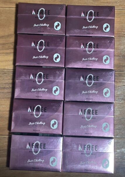 【新品】N FREE (エヌフリー) PEACH (20本入)10個