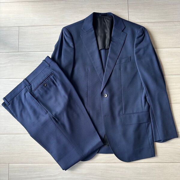 スーツ 春夏用 ブルー A5 ジャケット スラックス セットアップ