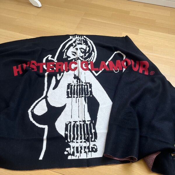 ヒステリックグラマー HYSTERIC GLAMOR 新品 ギターガール ポンチョコート ストール