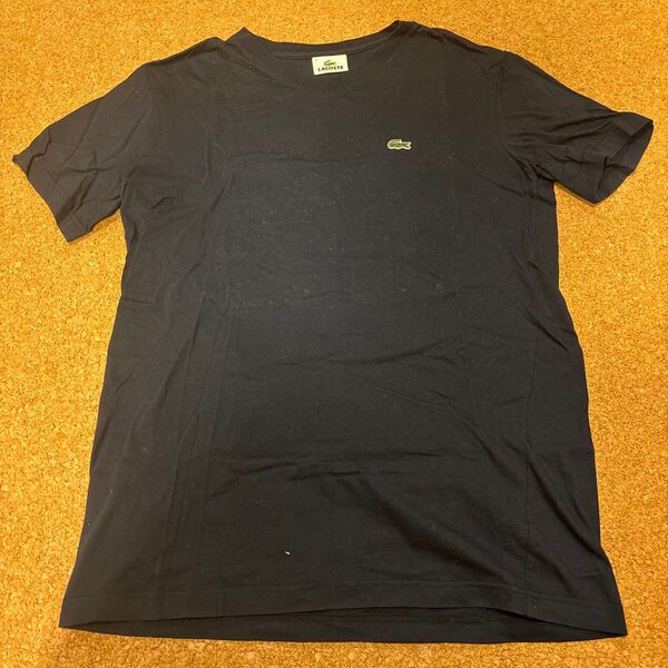 LACOSTE Tシャツ ネイビー