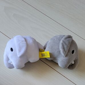 ミッフィー Bruna Animal ゾウ ぬいぐるみ 2個セット