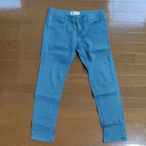 ベティスミス スキニーパンツ グリーン レディース LLサイズ